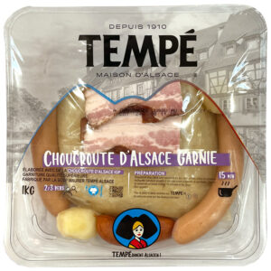 GARNISHED PGI SAUERKRAUT WITH RIESLING 1KG