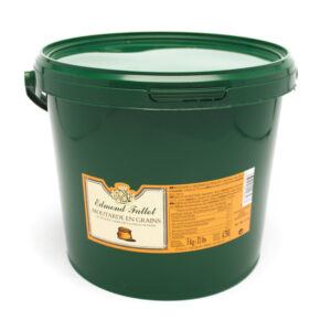 WHOLE-GRAIN MUSTARD WITH WHITE WINE BUCKET 5KG