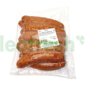 UNCOOKED MONTBÉLIARD SAUSAGE PGI FRENCH PORK IN