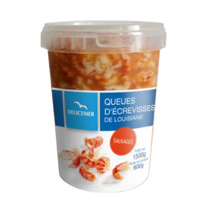 LOUISIANA SAVAGE CRAYFISH TAIL IN BRINE BUCKET 1