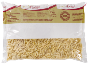 BLANCHED ALMONDS IN STICKS PF 1KG