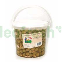 OLIVES STUFFED WITH ALMONDS BUCKET 2.5KG