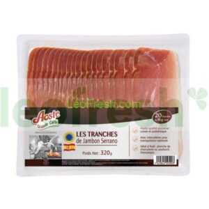 SERRANO CURED HAM TSG SLICES X20 500G