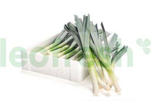 BABY LEEKS IN DISH