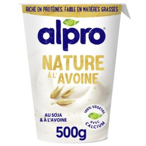 ALPRO NATURAL SOY OAT DESSERT 500G