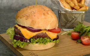 BIG CHEF BURGER BREAD 12CM 30X90G NATURAL